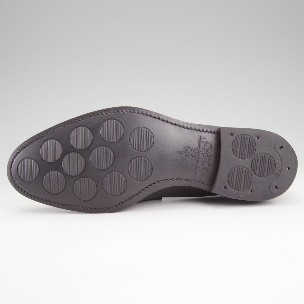 極美品★クロケット&ジョーンズ 6E【現行定価10万円以上★ユナイテッドアローズ別注/ROSEDALE】330ラスト/コインローファー/黒★n879