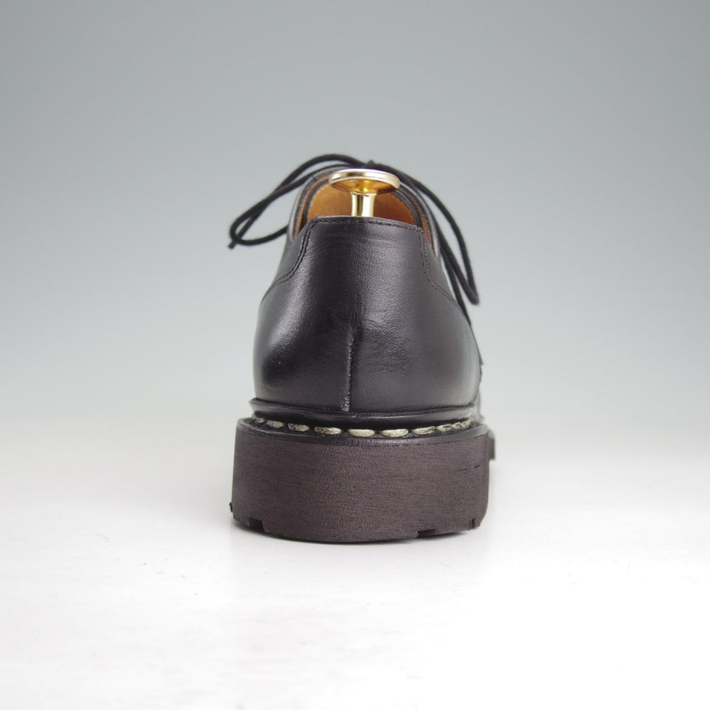 極美品★パラブーツ SIZE 7.5【定価￥110,000-★シャンボード/CHAMBORD】Uチップ/TEXソール/リスレザー/NOIR/黒/メンズ/Paraboot★p539