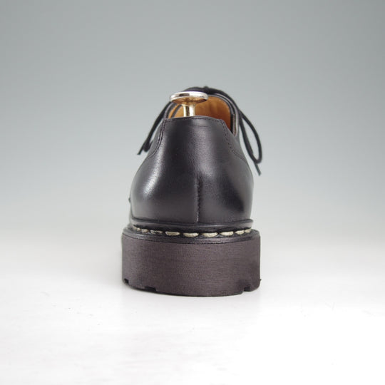 極美品★パラブーツ SIZE 7.5【定価￥110,000-★シャンボード/CHAMBORD】Uチップ/TEXソール/リスレザー/NOIR/黒/メンズ/Paraboot★p539
