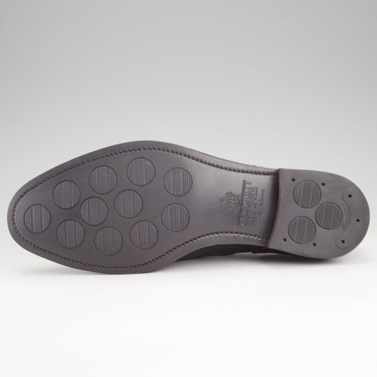 美品★クロケット&ジョーンズ 7.5E【定価￥132,000-★WESTGATE2/ウェストゲート2】379ラスト/フルブローグ/黒/Crockett&Jones★n880