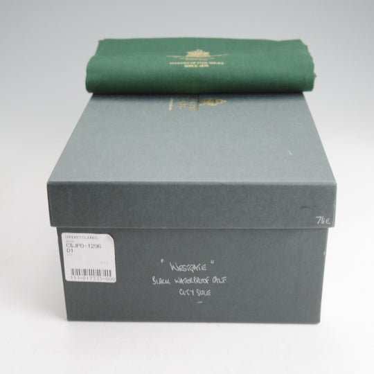 美品★クロケット&ジョーンズ 7.5E【定価￥132,000-★WESTGATE2/ウェストゲート2】379ラスト/フルブローグ/黒/Crockett&Jones★n880