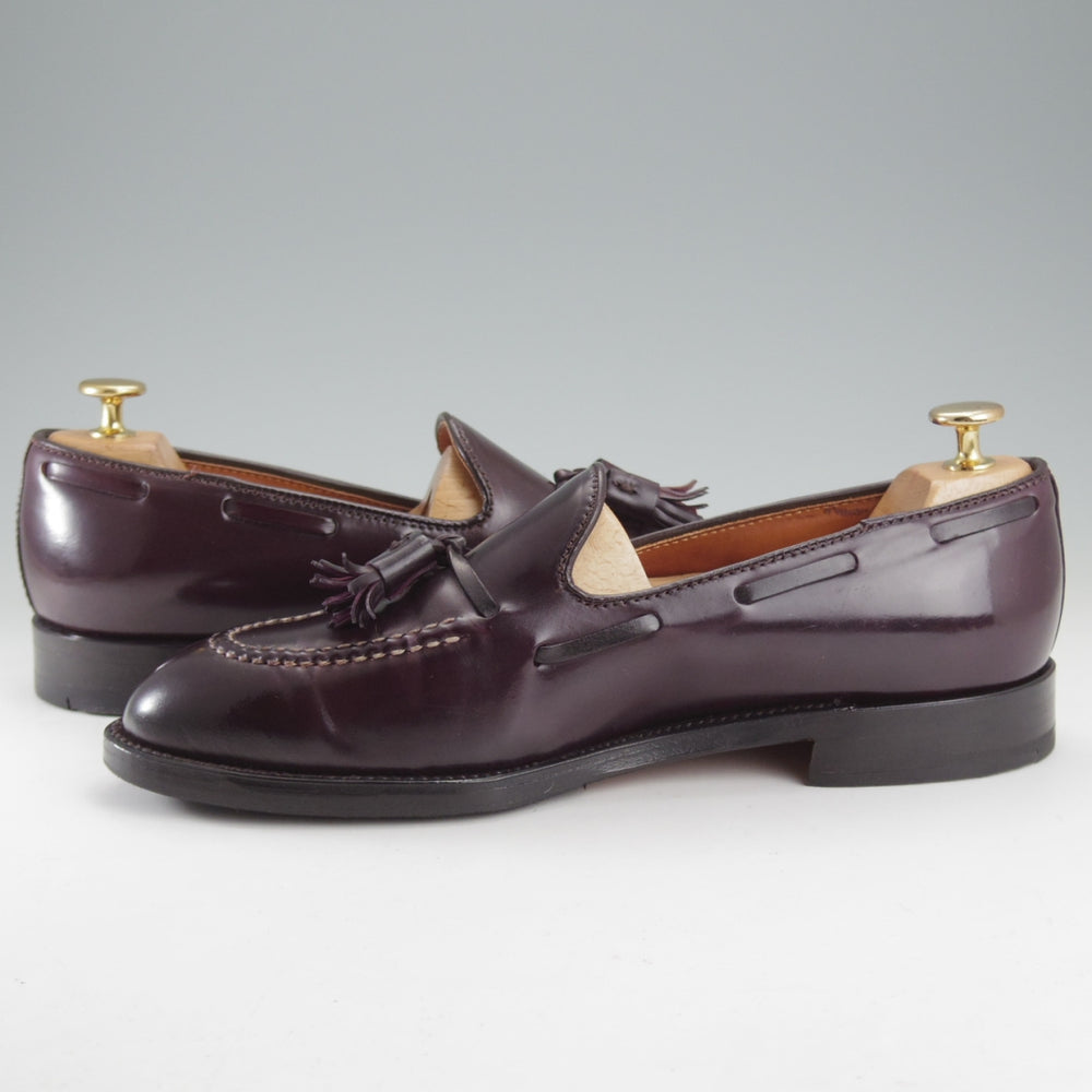 極上★オールデン 8D【現行定価20万円以上★コードバン仕様/ユナイテッドアローズB&Y別注】3770/タッセルローファー/赤茶/ALDEN★o406