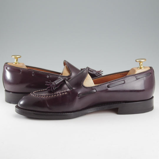 極上★オールデン 8D【現行定価20万円以上★コードバン仕様/ユナイテッドアローズB&Y別注】3770/タッセルローファー/赤茶/ALDEN★o406