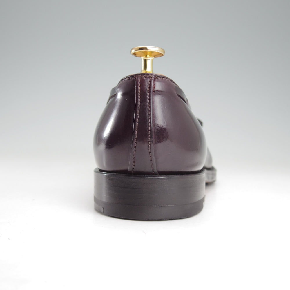 極上★オールデン 8D【現行定価20万円以上★コードバン仕様/ユナイテッドアローズB&Y別注】3770/タッセルローファー/赤茶/ALDEN★o406