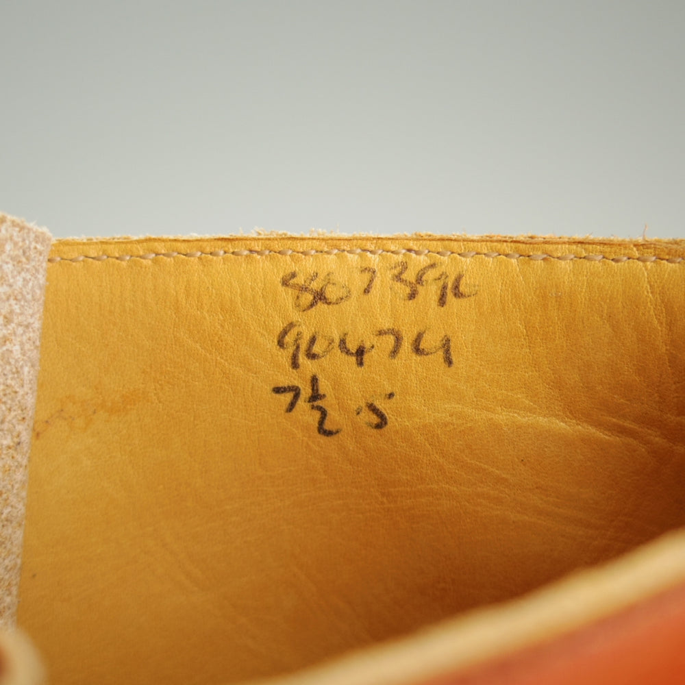 ほぼ未使用★トリッカーズ SIZE 7.5【現行定価14万円以上★ス―パーブーツ/BURFORD同系モデル】M9047/カーフ/茶/メンズ/Tricker's★p550