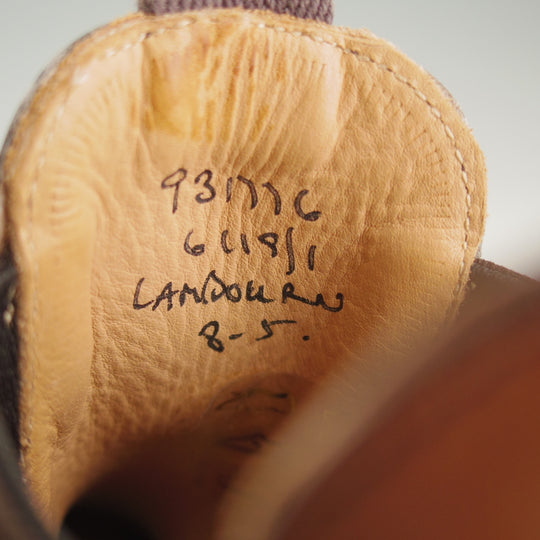 未使用★トリッカーズ SIZE 8【定価121,000-★LAMBOURN/サイドゴアブーツ】M6119/カーフ/ビーチナットアンティーク/茶/Tricker's★p559