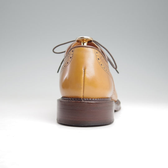 極上★リーガル SIZE 25【定価￥52,800-★キルト付属/(姫路)山陽レザー×栃木レザーのアウトソール】10EL/フルブローグ/REGAL★n881