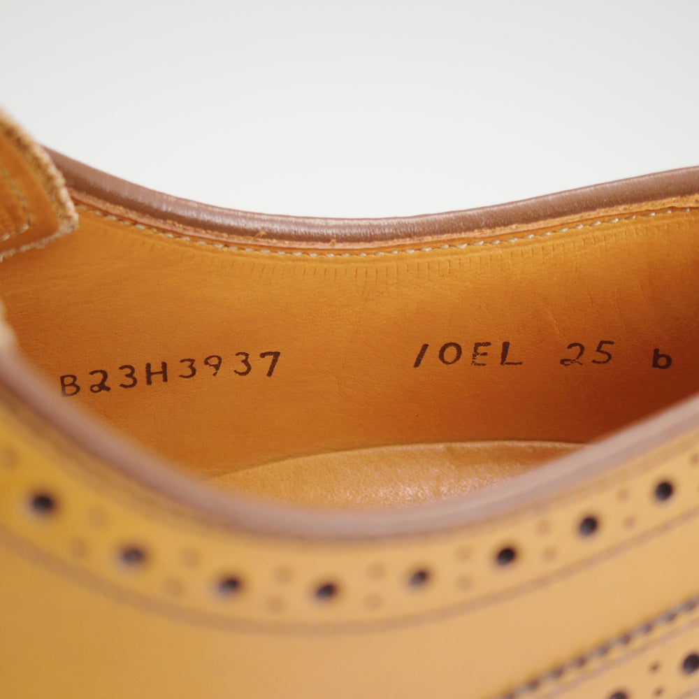 極上★リーガル SIZE 25【定価￥52,800-★キルト付属/(姫路)山陽レザー×栃木レザーのアウトソール】10EL/フルブローグ/REGAL★n881