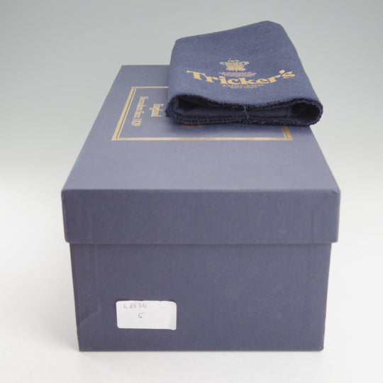 ほぼ未使用★トリッカーズ(レディース) SIZE 5【現行定価10万円以上★ストラップシューズ/L6536】カーフ/茶/Tricker's★p547