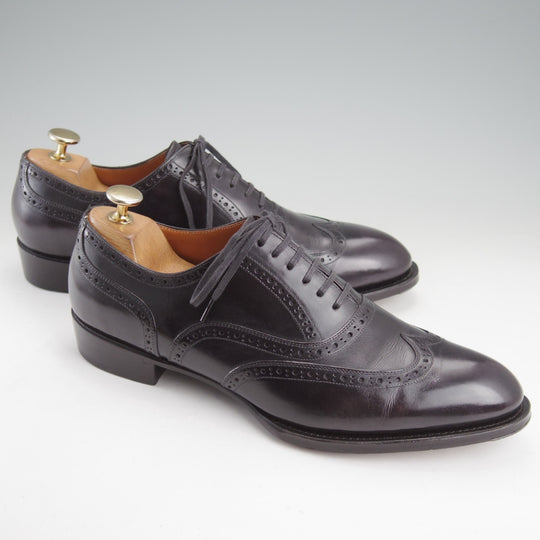 美品★シェットランドフォックス SIZE 7【合計定価￥102,300-★純正シューツリー付/ケンジントン2】012F/黒/SHETLANDFOX★n883