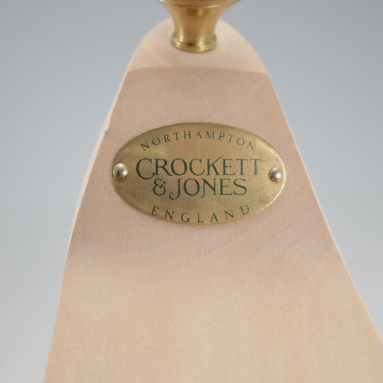 美品★クロケット&ジョーンズ SIZE 8【定価￥28,600-★純正シューツリー】木製シューキーパー/メンズ/Crockett&Jones★o960