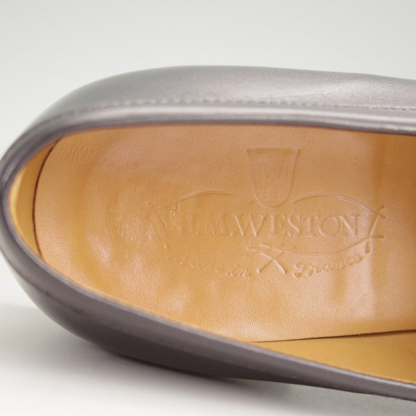 極上★J.M.ウエストン 5C【定価￥156,200-★180/コインローファー】41ラスト/ボックスカーフ/黒/メンズ/Weston/ウェストン★n394
