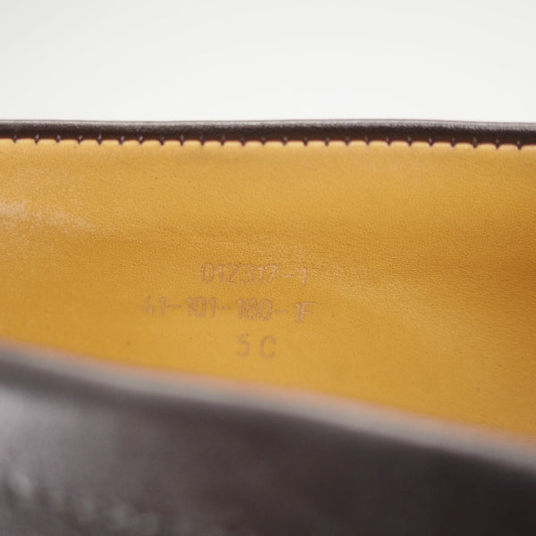 極上★J.M.ウエストン 5C【定価￥156,200-★180/コインローファー】41ラスト/ボックスカーフ/黒/メンズ/Weston/ウェストン★n394