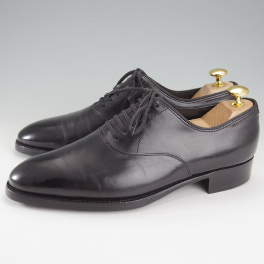 極上★ジョンロブ 5.5E【現行定価30万円以上★プレステージライン/GARNIER2/ガルニエ】7000ラスト/プレーントゥ/黒/JOHN LOBB★o411