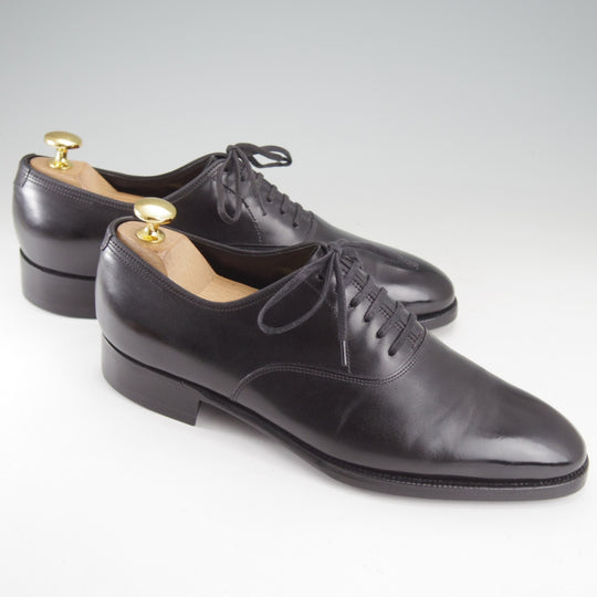 極上★ジョンロブ 5.5E【現行定価30万円以上★プレステージライン/GARNIER2/ガルニエ】7000ラスト/プレーントゥ/黒/JOHN LOBB★o411