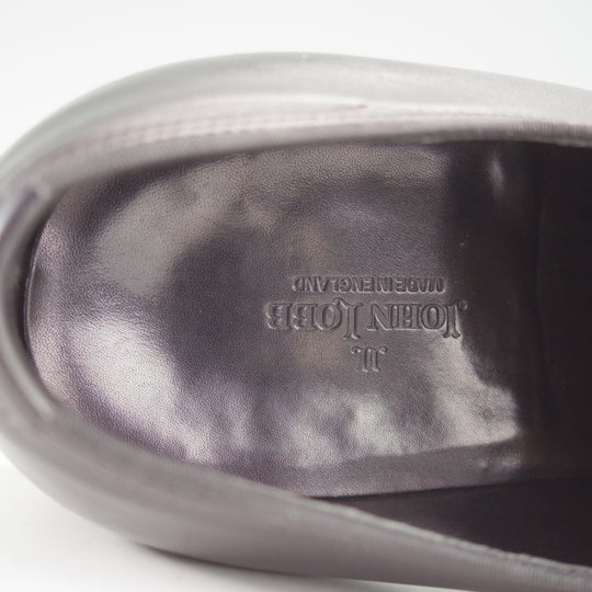 極上★ジョンロブ 5.5E【現行定価30万円以上★プレステージライン/GARNIER2/ガルニエ】7000ラスト/プレーントゥ/黒/JOHN LOBB★o411