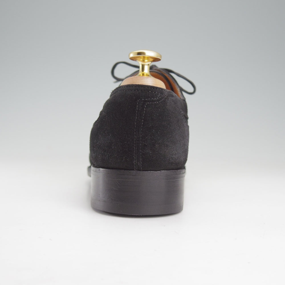 極上★ジョンロブ 5.5E【現行定価30万円以上★純正シューツリー付き/プレステージライン/STAFFORD】ストレートチップ/黒/JOHN LOBB★o412