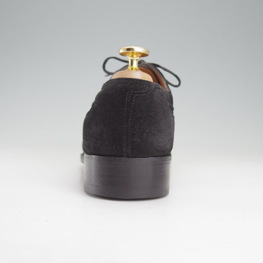 極上★ジョンロブ 5.5E【現行定価30万円以上★純正シューツリー付き/プレステージライン/STAFFORD】ストレートチップ/黒/JOHN LOBB★o412