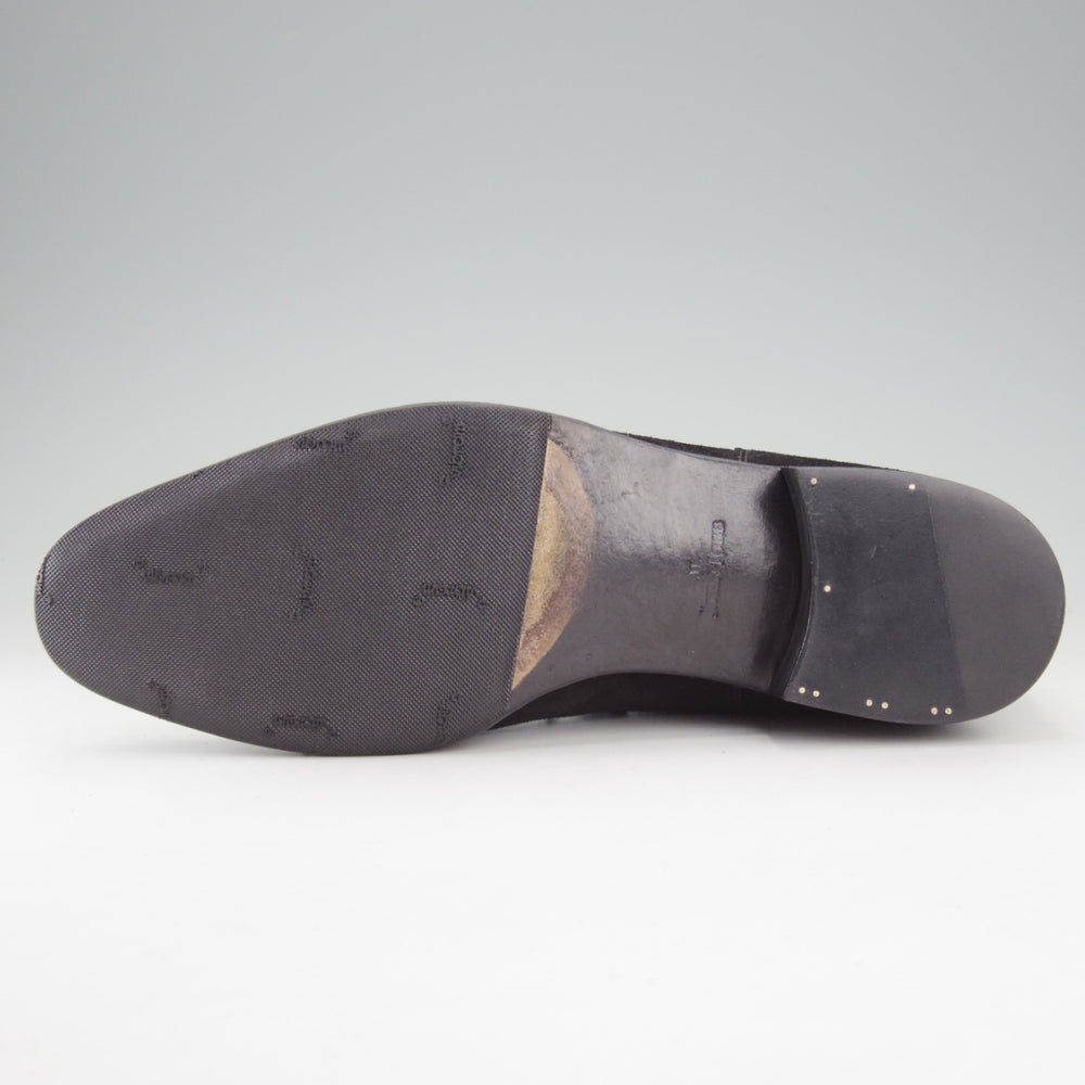 極上★ジョンロブ 5.5E【現行定価30万円以上★純正シューツリー付き/プレステージライン/STAFFORD】ストレートチップ/黒/JOHN LOBB★o412