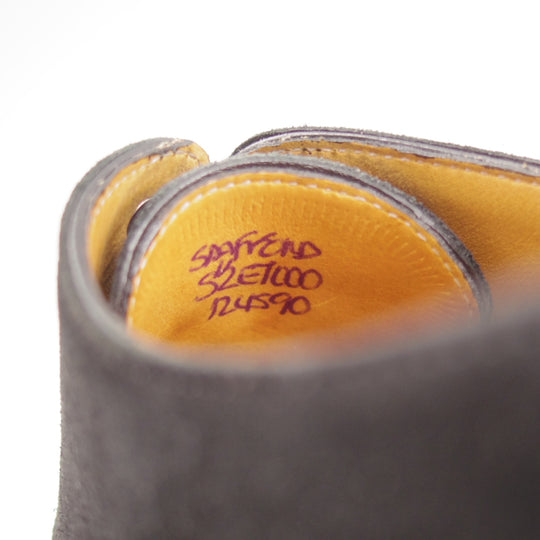 極上★ジョンロブ 5.5E【現行定価30万円以上★純正シューツリー付き/プレステージライン/STAFFORD】ストレートチップ/黒/JOHN LOBB★o412