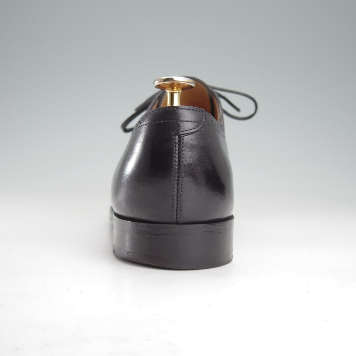 JohnLobb SAUNTONセミブローグ ブラック7E ジョンロブ ジョンロブ SAUNTON セミブローグ 5.5E 黒 7000ラスト 中古 o413