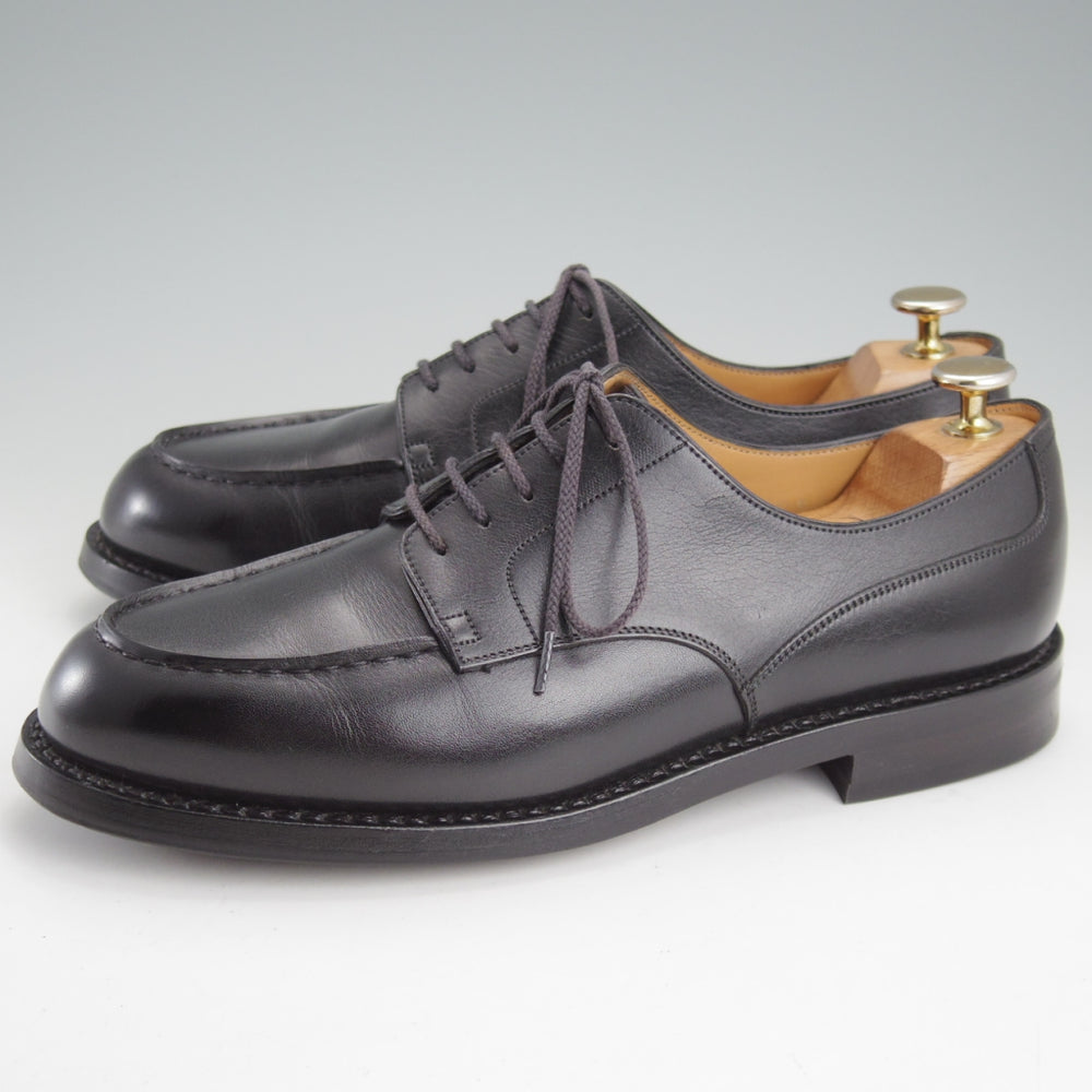 ★J.M.ウエストン 6.5D【現行定価￥209,000-★ロシアンカーフ仕様/ゴルフ/GOLF】641/31ラスト/Uチップ/黒/Weston/ウェストン★n888