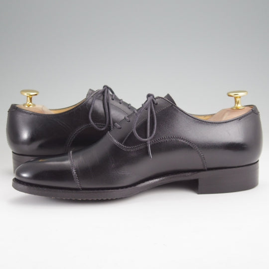 極美品★ユニオンロイヤル SIZE 5.5【ダイナイトソール仕様★トレーディングポスト別注/ストレートチップ】カーフ/黒/UNION ROYAL★n398
