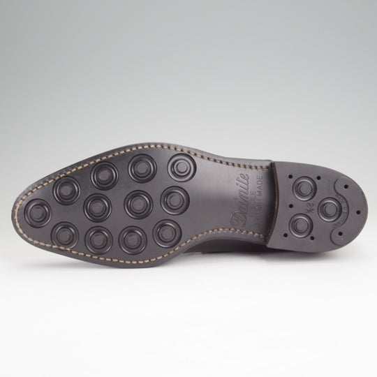 極美品★ユニオンロイヤル SIZE 5.5【ダイナイトソール仕様★トレーディングポスト別注/ストレートチップ】カーフ/黒/UNION ROYAL★n398