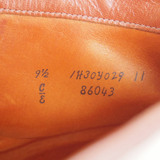 極上★オールデン 9.5E【現行定価17万円以上★クロムエクセルレザー/ナチュラル色/86043】トゥルーバランスラスト/ブーツ/薄茶/ALDEN★o419