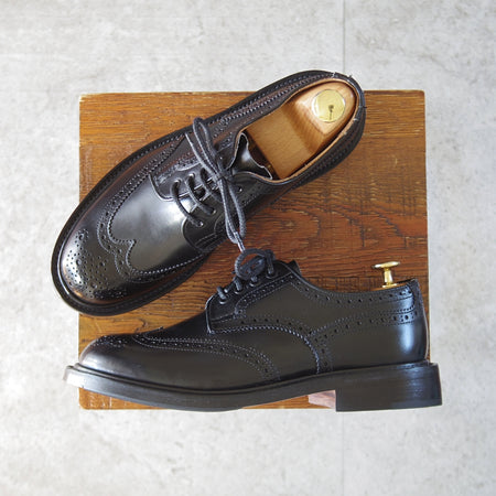 ほぼ未使用★トリッカーズ(レディース) SIZE 5【定価￥132,000-★BOURTON/バートン】L5633/カントリーシューズ/黒/Tricker's★o416