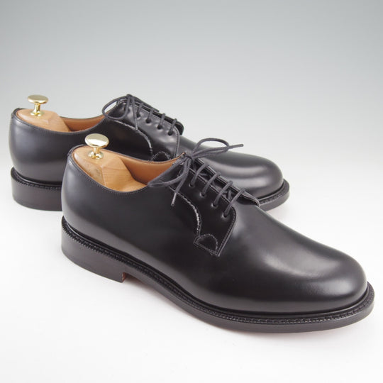 未使用★チャーチ 95G/UK9.5【定価￥192,500-★SHANNON/シャノン】103ラスト/プレーントゥ/黒/メンズ/Church's★n889