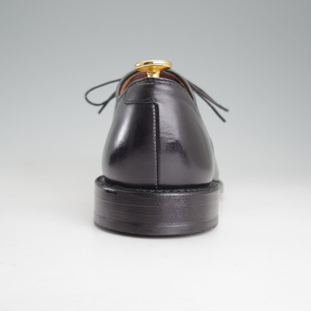 極美品★(米)アレンエドモンズ 7E【現行定価13万円程度★Fifth Avenue/パンチドキャップトゥ】カーフ/黒/メンズ/ALLEN EDMONDS★o972