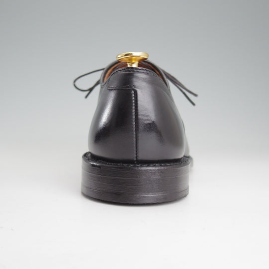 極美品★(米)アレンエドモンズ 7E【現行定価13万円程度★Fifth Avenue/パンチドキャップトゥ】カーフ/黒/メンズ/ALLEN EDMONDS★o972