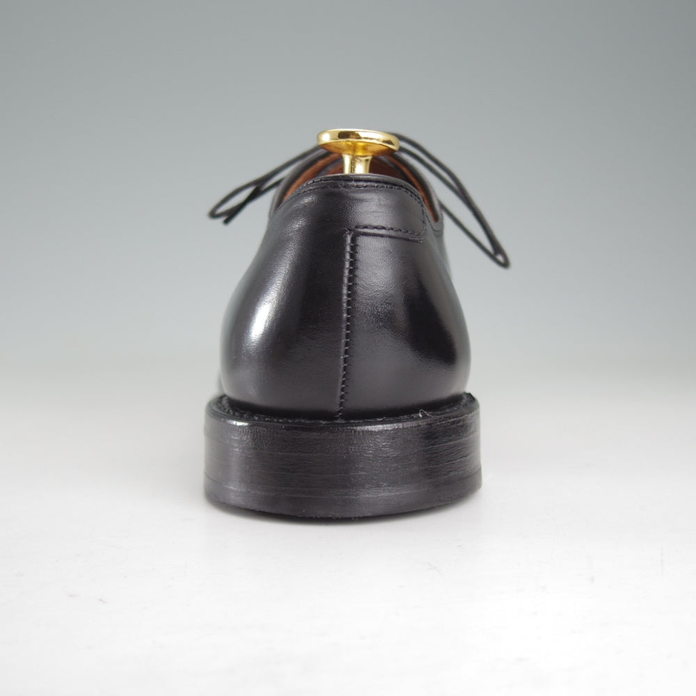 極美品★(米)アレンエドモンズ 7E【現行定価13万円程度★Fifth Avenue/パンチドキャップトゥ】カーフ/黒/メンズ/ALLEN EDMONDS★o972