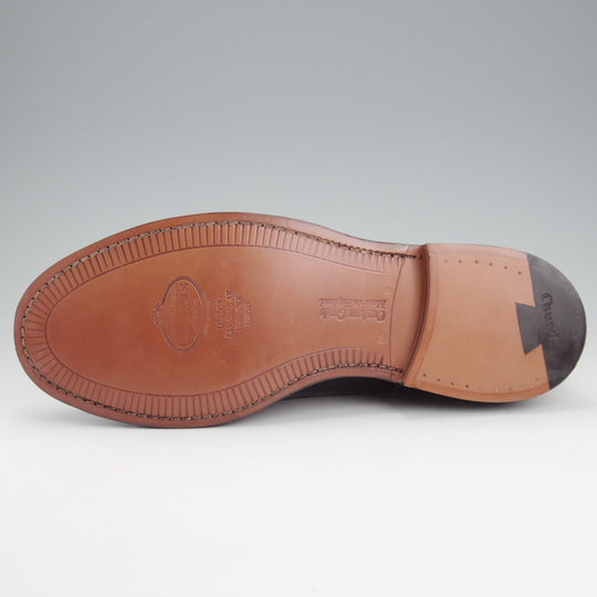 未使用★チャーチ 95G/UK9.5【定価￥192,500-★SHANNON/シャノン】103ラスト/プレーントゥ/黒/メンズ/Church's★n889