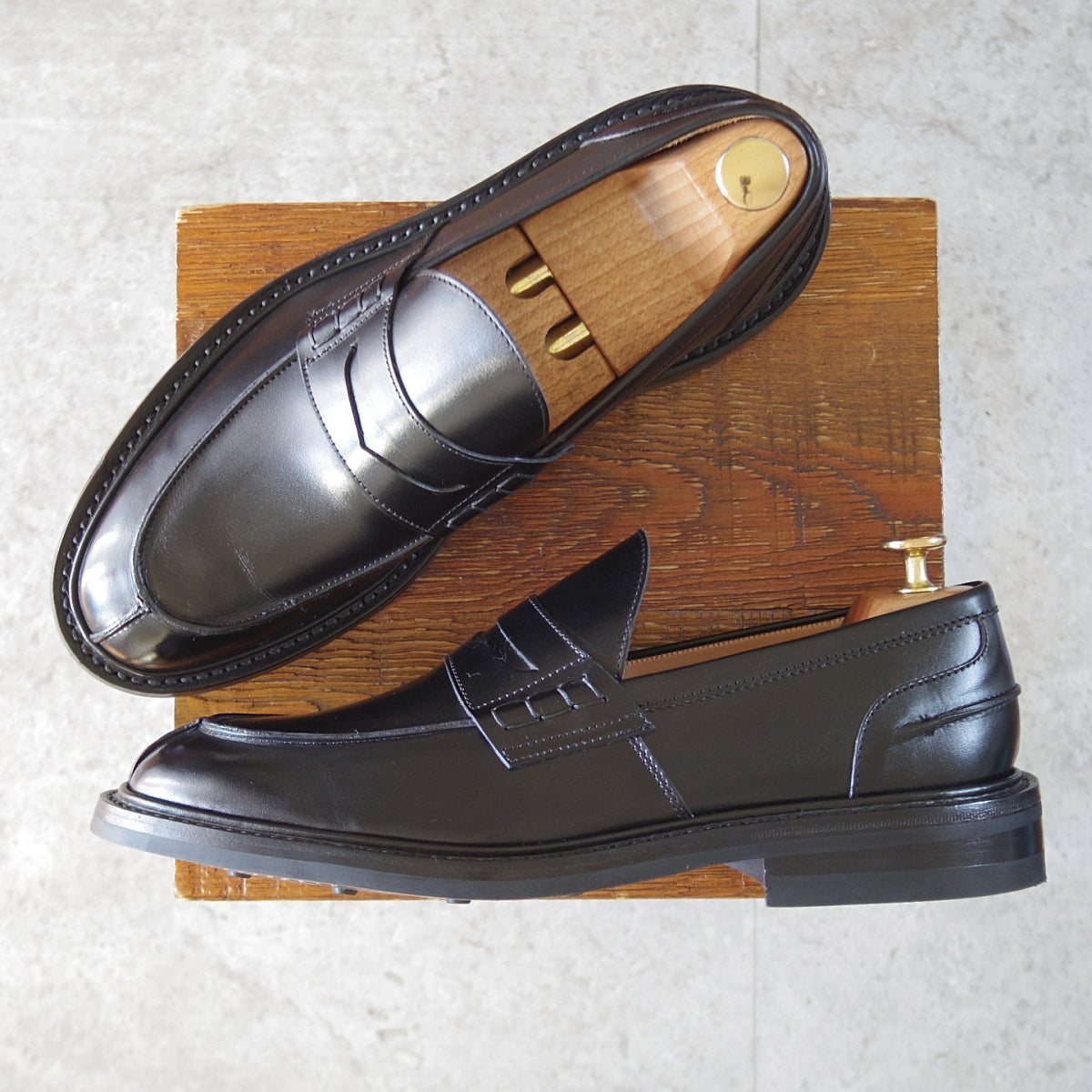 トリッカーズ SIZE 7【QUILP別注/フルブローグ/濃茶】 | 高級中古革靴