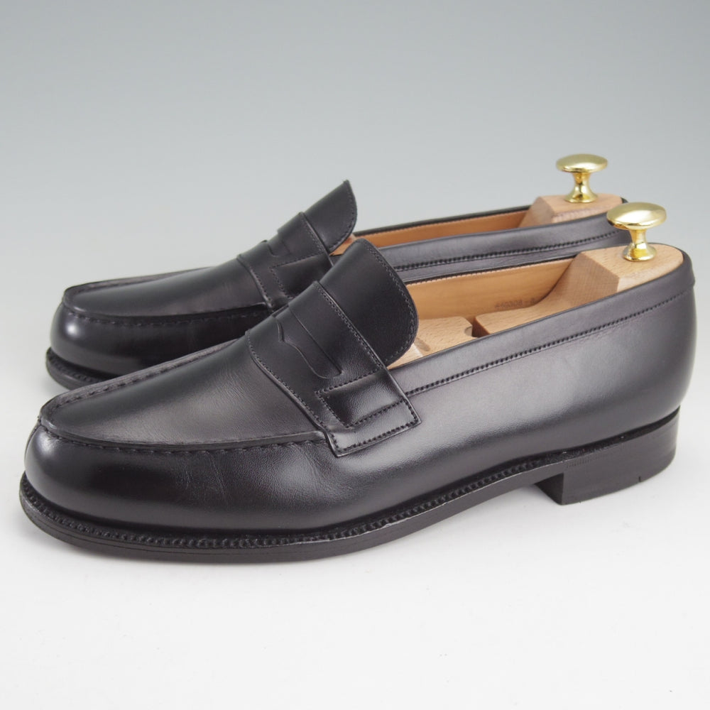 極美品★J.M.ウエストン 5.5C【現行定価￥156,200-★180/コインローファー】41ラスト/ボックスカーフ/黒/メンズ/Weston/ウェストン★o415