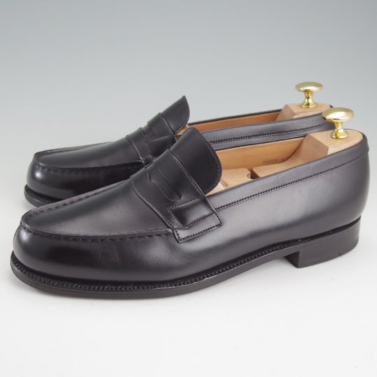 極美品★J.M.ウエストン 5.5C【現行定価￥156,200-★180/コインローファー】41ラスト/ボックスカーフ/黒/メンズ/Weston/ウェストン★o415