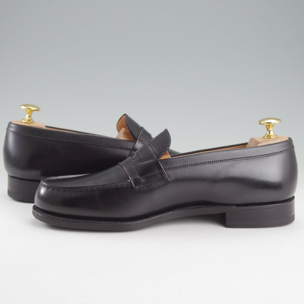 極美品★J.M.ウエストン 5.5C【現行定価￥156,200-★180/コインローファー】41ラスト/ボックスカーフ/黒/メンズ/Weston/ウェストン★o415