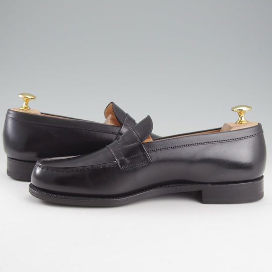 極美品★J.M.ウエストン 5.5C【現行定価￥156,200-★180/コインローファー】41ラスト/ボックスカーフ/黒/メンズ/Weston/ウェストン★o415