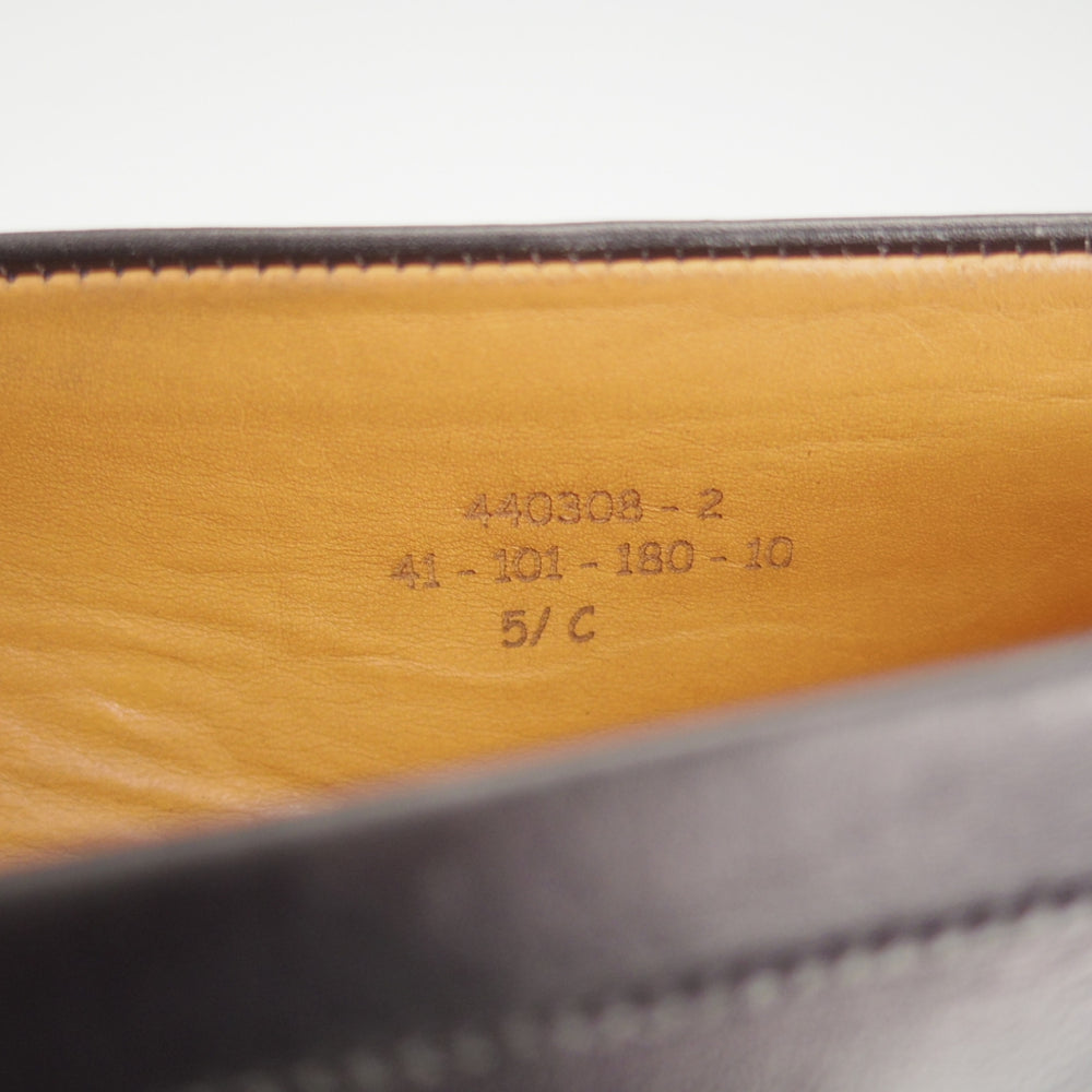 極美品★J.M.ウエストン 5.5C【現行定価￥156,200-★180/コインローファー】41ラスト/ボックスカーフ/黒/メンズ/Weston/ウェストン★o415