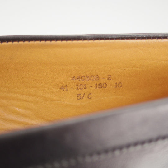 極美品★J.M.ウエストン 5.5C【現行定価￥156,200-★180/コインローファー】41ラスト/ボックスカーフ/黒/メンズ/Weston/ウェストン★o415