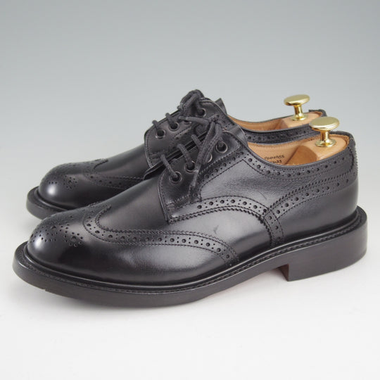 ほぼ未使用★トリッカーズ(レディース) SIZE 5【定価￥132,000-★BOURTON/バートン】L5633/カントリーシューズ/黒/Tricker's★o416