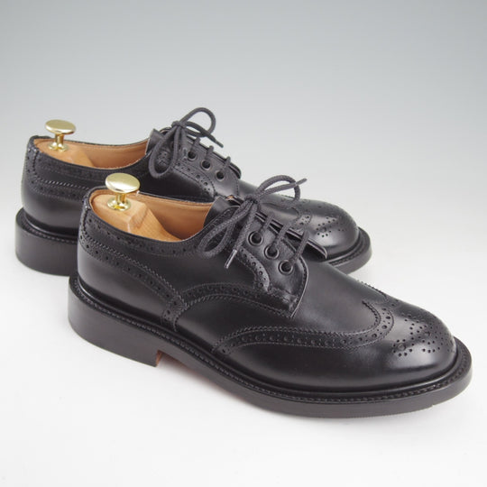 ほぼ未使用★トリッカーズ(レディース) SIZE 5【定価￥132,000-★BOURTON/バートン】L5633/カントリーシューズ/黒/Tricker's★o416