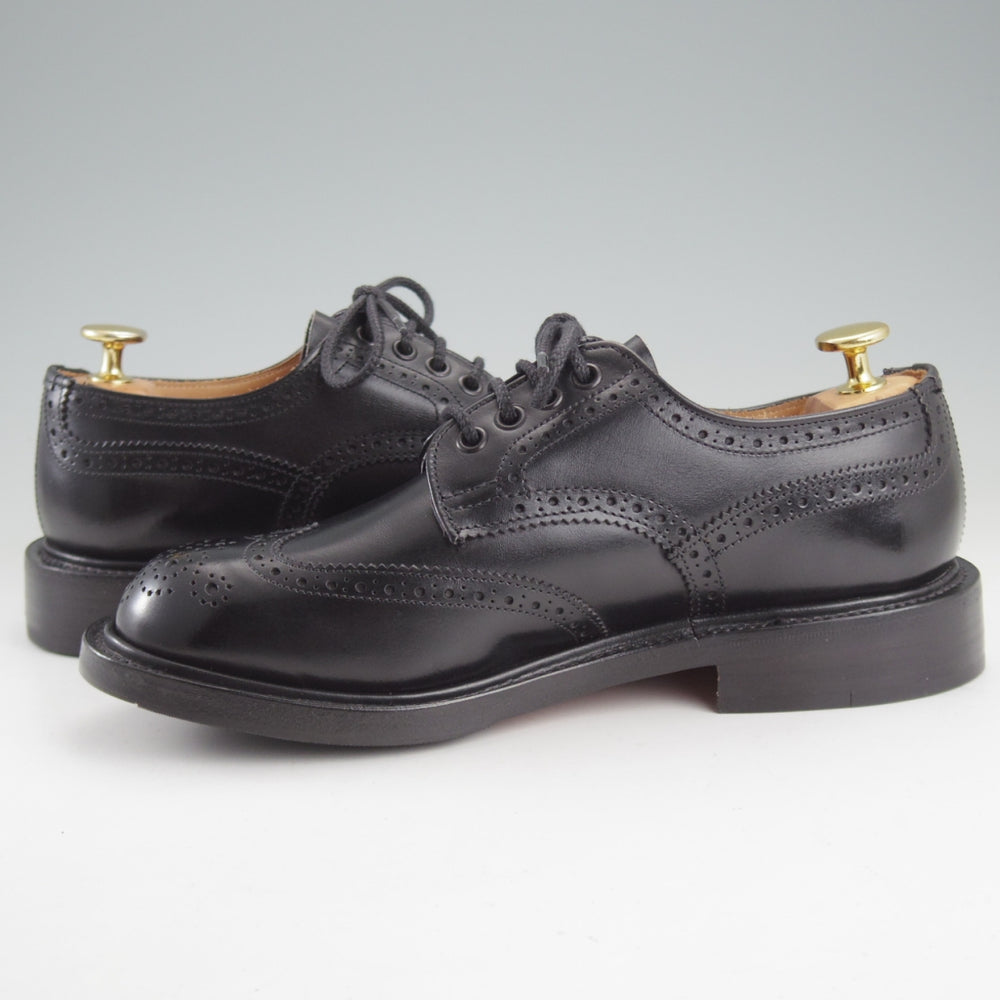 ほぼ未使用★トリッカーズ(レディース) SIZE 5【定価￥132,000-★BOURTON/バートン】L5633/カントリーシューズ/黒/Tricker's★o416