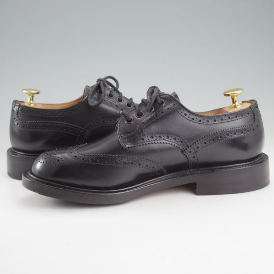 ほぼ未使用★トリッカーズ(レディース) SIZE 5【定価￥132,000-★BOURTON/バートン】L5633/カントリーシューズ/黒/Tricker's★o416