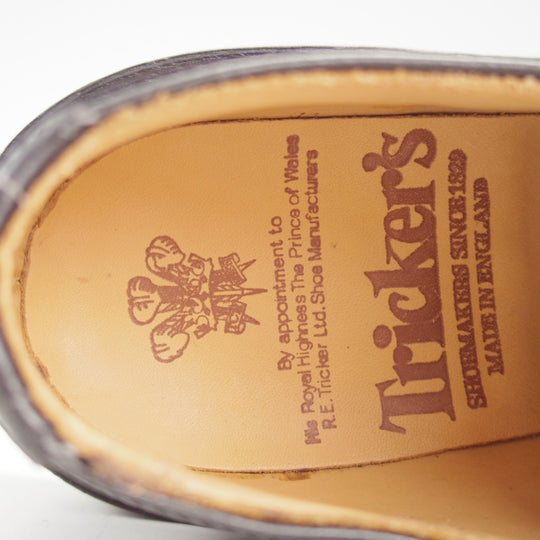 ほぼ未使用★トリッカーズ(レディース) SIZE 5【定価￥132,000-★BOURTON/バートン】L5633/カントリーシューズ/黒/Tricker's★o416
