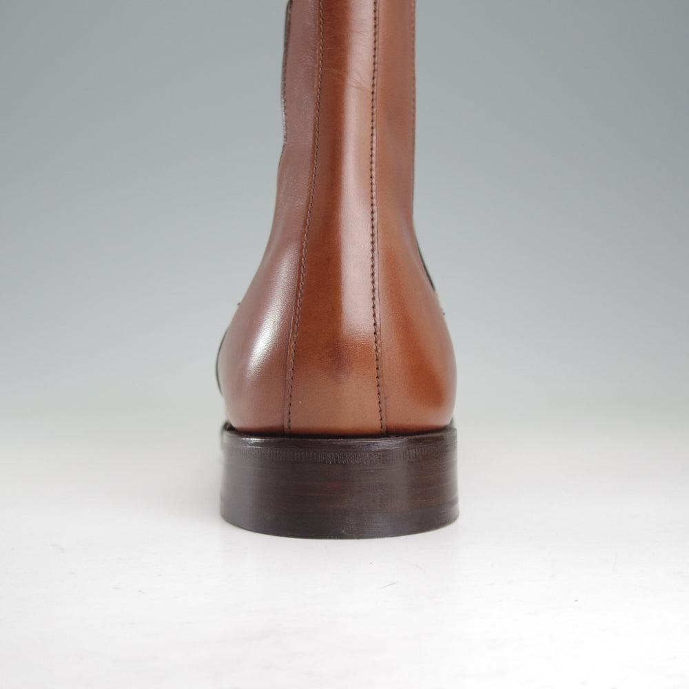 未使用★トリッカーズ SIZE 8【定価121,000-★LAMBOURN/サイドゴアブーツ】M6119/カーフ/ビーチナットアンティーク/茶/Tricker's★p559