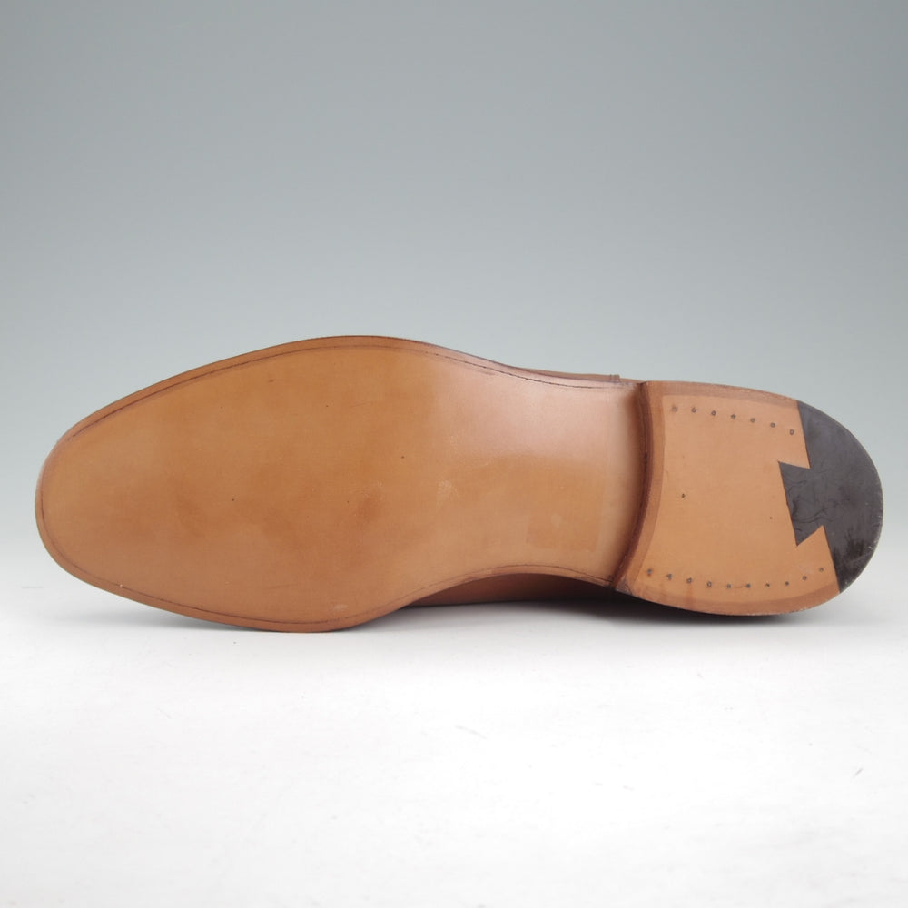 未使用★トリッカーズ SIZE 8【定価121,000-★LAMBOURN/サイドゴアブーツ】M6119/カーフ/ビーチナットアンティーク/茶/Tricker's★p559